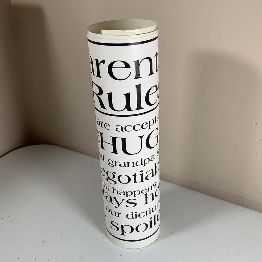 Grandparents House Rules Wall Vinyl Decal 11
